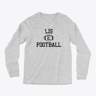 Lis Illinois Football Light Soft Long Sleeve T-Shirt