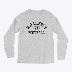 Old Liberty Virginia Football Light Soft Long Sleeve T-Shirt