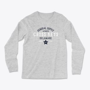 Cross Keys Delaware General Supply Light Soft Long Sleeve T-Shirt