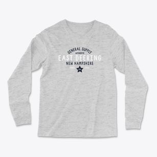 East Deering New Hampshire General Supply Light Soft Long Sleeve T-Shirt
