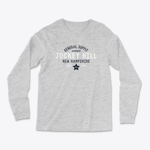 Jockey Hill New Hampshire General Supply Light Soft Long Sleeve T-Shirt