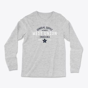 West Union Indiana General Supply Light Soft Long Sleeve T-Shirt