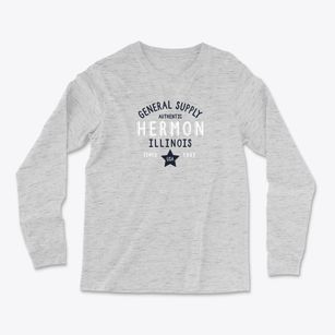 Hermon Illinois General Supply Light Soft Long Sleeve T-Shirt