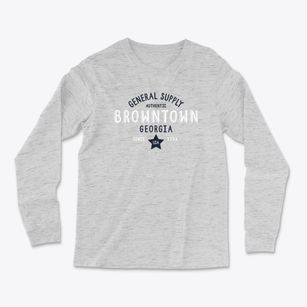 Browntown Georgia General Supply Light Soft Long Sleeve T-Shirt