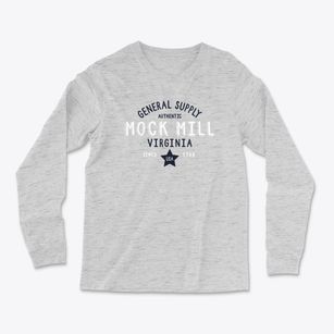 Mock Mill Virginia General Supply Light Soft Long Sleeve T-Shirt