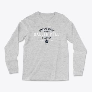 Ballew Mill Georgia General Supply Light Soft Long Sleeve T-Shirt