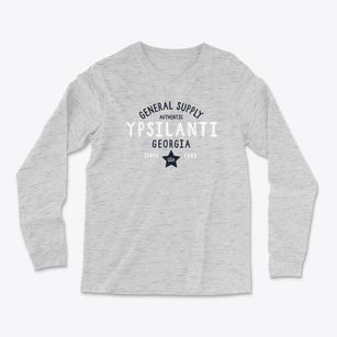 Ypsilanti Georgia General Supply Light Soft Long Sleeve T-Shirt