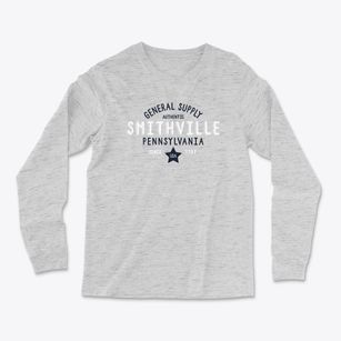 Smithville Pennsylvania General Supply Light Soft Long Sleeve T-Shirt