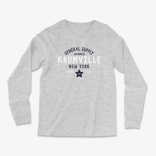 Krumville New York General Supply Light Soft Long Sleeve T-Shirt