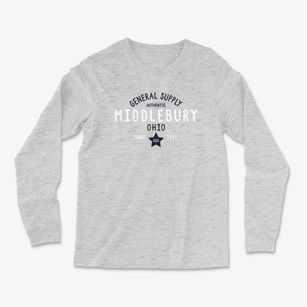 Middlebury Ohio General Supply Light Soft Long Sleeve T-Shirt