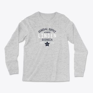 Linden Georgia General Supply Light Soft Long Sleeve T-Shirt