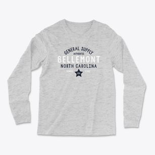 Bellemont North Carolina General Supply Light Soft Long Sleeve T-Shirt