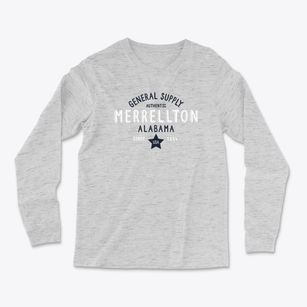 Merrellton Alabama General Supply Light Soft Long Sleeve T-Shirt