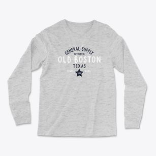 Old Boston Texas General Supply Light Soft Long Sleeve T-Shirt