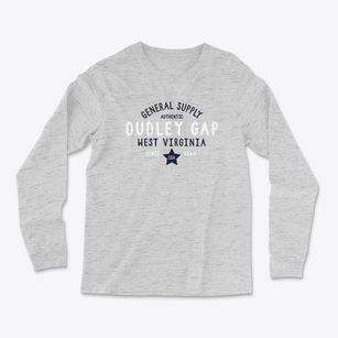 Dudley Gap West Virginia General Supply Light Soft Long Sleeve T-Shirt