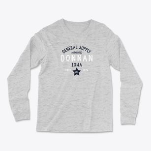 Donnan Iowa General Supply Light Soft Long Sleeve T-Shirt