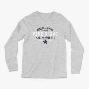 Pine Grove Massachusetts General Supply Light Soft Long Sleeve T-Shirt