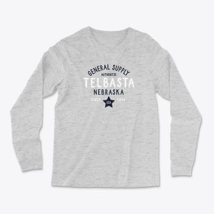 Telbasta Nebraska General Supply Light Soft Long Sleeve T-Shirt
