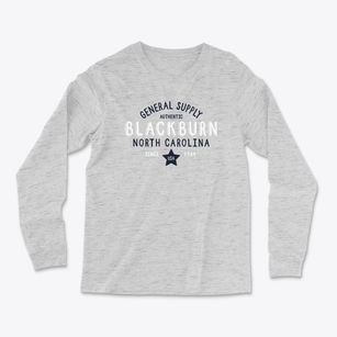 Blackburn North Carolina General Supply Light Soft Long Sleeve T-Shirt