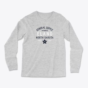 Eland North Dakota General Supply Light Soft Long Sleeve T-Shirt