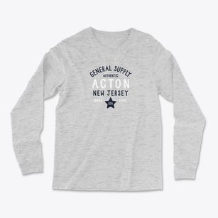 Acton New Jersey General Supply Light Soft Long Sleeve T-Shirt