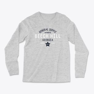 Beech Hill Georgia General Supply Light Soft Long Sleeve T-Shirt