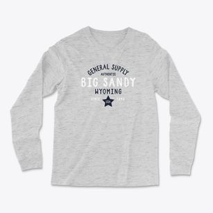 Big Sandy Wyoming General Supply Light Soft Long Sleeve T-Shirt