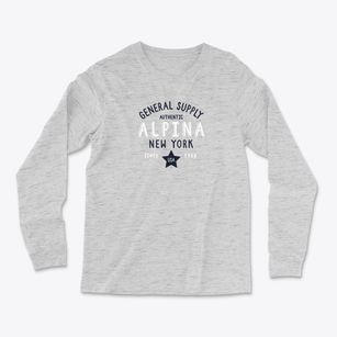 Alpina New York General Supply Light Soft Long Sleeve T-Shirt