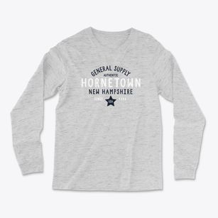 Hornetown New Hampshire General Supply Light Soft Long Sleeve T-Shirt