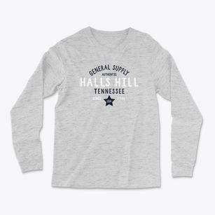 Halls Hill Tennessee General Supply Light Soft Long Sleeve T-Shirt