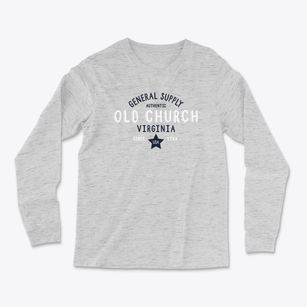 Old Church Virginia General Supply Light Soft Long Sleeve T-Shirt