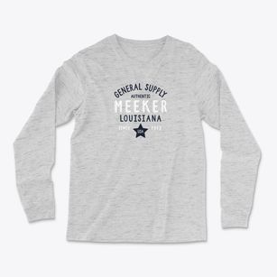 Meeker Louisiana General Supply Light Soft Long Sleeve T-Shirt