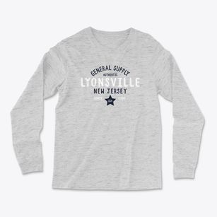 Lyonsville New Jersey General Supply Light Soft Long Sleeve T-Shirt