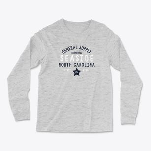 Seaside North Carolina General Supply Light Soft Long Sleeve T-Shirt