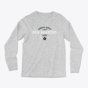 New Harmony Ohio General Supply Light Soft Long Sleeve T-Shirt