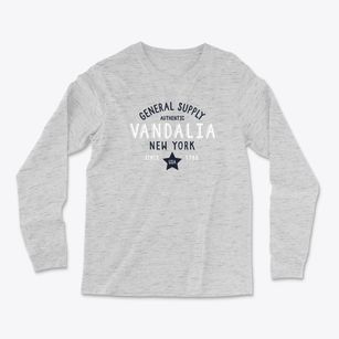 Vandalia New York General Supply Light Soft Long Sleeve T-Shirt