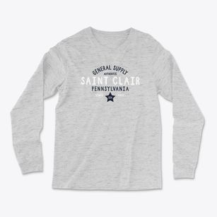 Saint Clair Pennsylvania General Supply Light Soft Long Sleeve T-Shirt