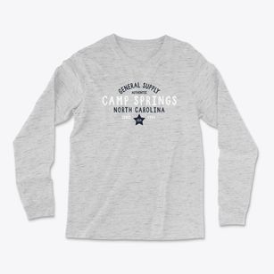 Camp Springs North Carolina General Supply Light Soft Long Sleeve T-Shirt