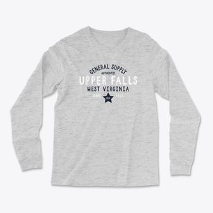 Upper Falls West Virginia General Supply Light Soft Long Sleeve T-Shirt