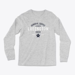 Ludington Ohio General Supply Light Soft Long Sleeve T-Shirt