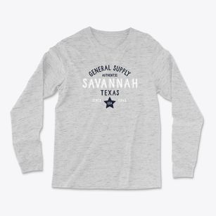 Savannah Texas General Supply Light Soft Long Sleeve T-Shirt