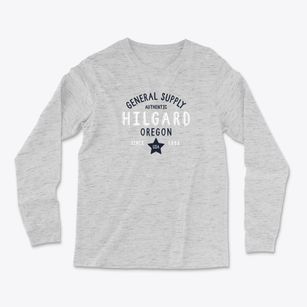 Hilgard Oregon General Supply Light Soft Long Sleeve T-Shirt