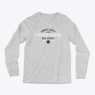 Cheesequake New Jersey General Supply Light Soft Long Sleeve T-Shirt