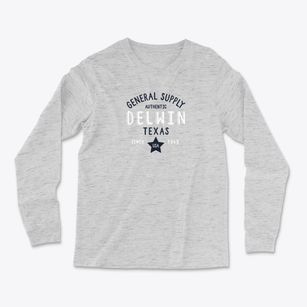 Delwin Texas General Supply Light Soft Long Sleeve T-Shirt