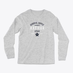 Arthur Utah General Supply Light Soft Long Sleeve T-Shirt