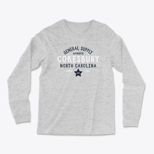 Cokesbury North Carolina General Supply Light Soft Long Sleeve T-Shirt