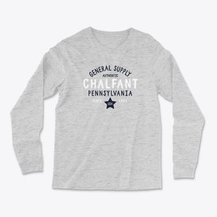 Chalfant Pennsylvania General Supply Light Soft Long Sleeve T-Shirt