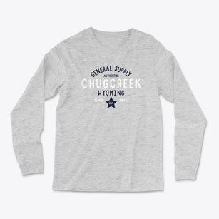 Chugcreek Wyoming General Supply Light Soft Long Sleeve T-Shirt