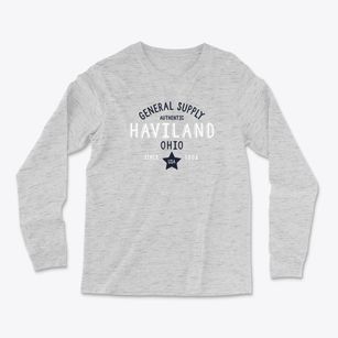 Haviland Ohio General Supply Light Soft Long Sleeve T-Shirt