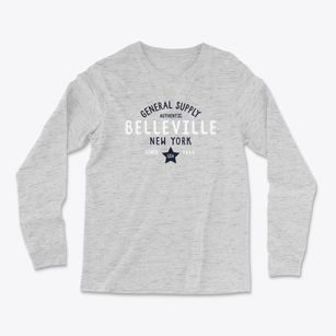 Belleville New York General Supply Light Soft Long Sleeve T-Shirt
